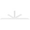 Ekena Millwork Saratoga Architectural Grade PVC Gable Bracket, 96"W x 28"H x 4"D x 4"F, 7/12 Pitch GBP096X28X0404SAR00 - alternate 3